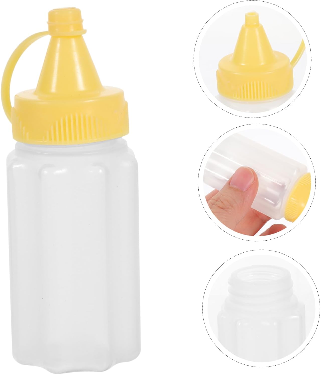 Mini Squeeze Bottle Set - 16 Pieces for Condiments More