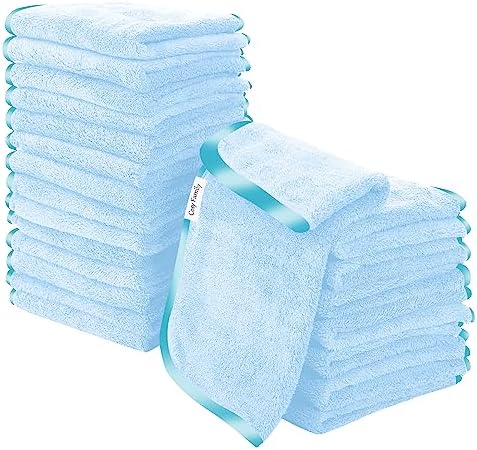 Perfect for Daily Use Ultra-Soft Fast-Drying Washcloths from Cosy Family
