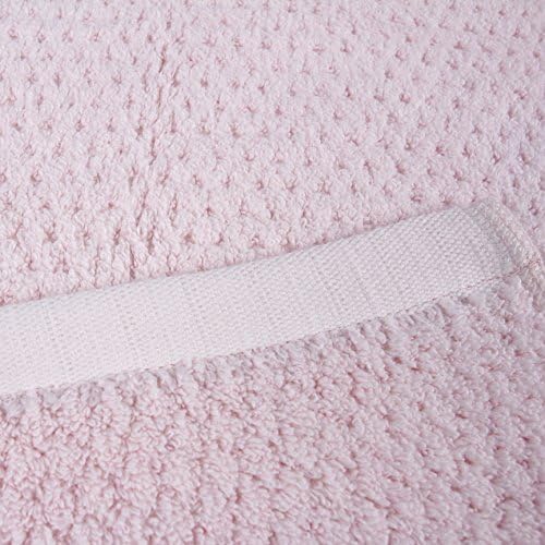 Everplush Diamond Jacquard Washcloths Rose Pink 6 Count