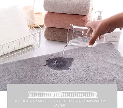 TENSTARS 12 Pack Premium Washcloths Set - Soft Microfiber Coral Velvet