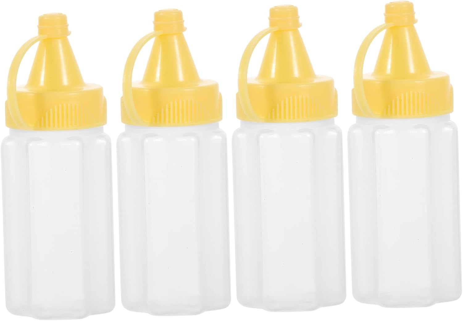 Convenient 4-Piece Salad Dressing Containers Set for Outside