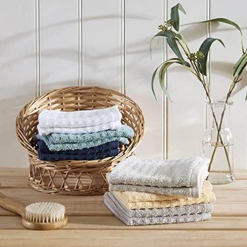 Tommy Bahama Washcloths Soft Absorbent Cotton Towels for Home Kitchen