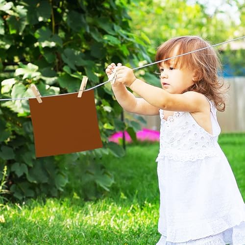 2-Pack of 12x12 Soft Cotton Washcloths Brown