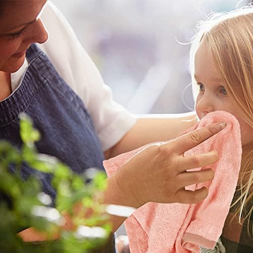 4-Piece Childrens Face Towels Set