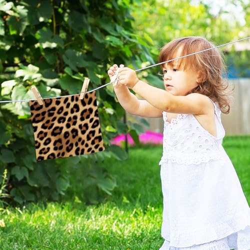 Stunning Leopard Washcloths for Quick Drying and Ultimate Absorption