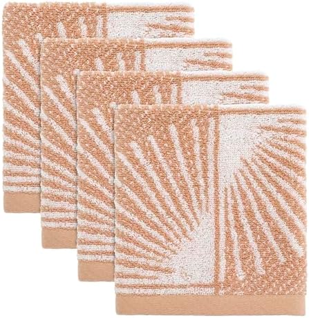 Cotton Washcloth Set Soft Absorbent Dorm Essentials