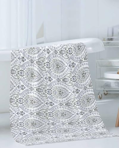 Vibrant Design Luxurious Feel 3-Piece Bathroom Towel Set