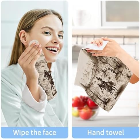 Cowboy Washcloths 2 Pack