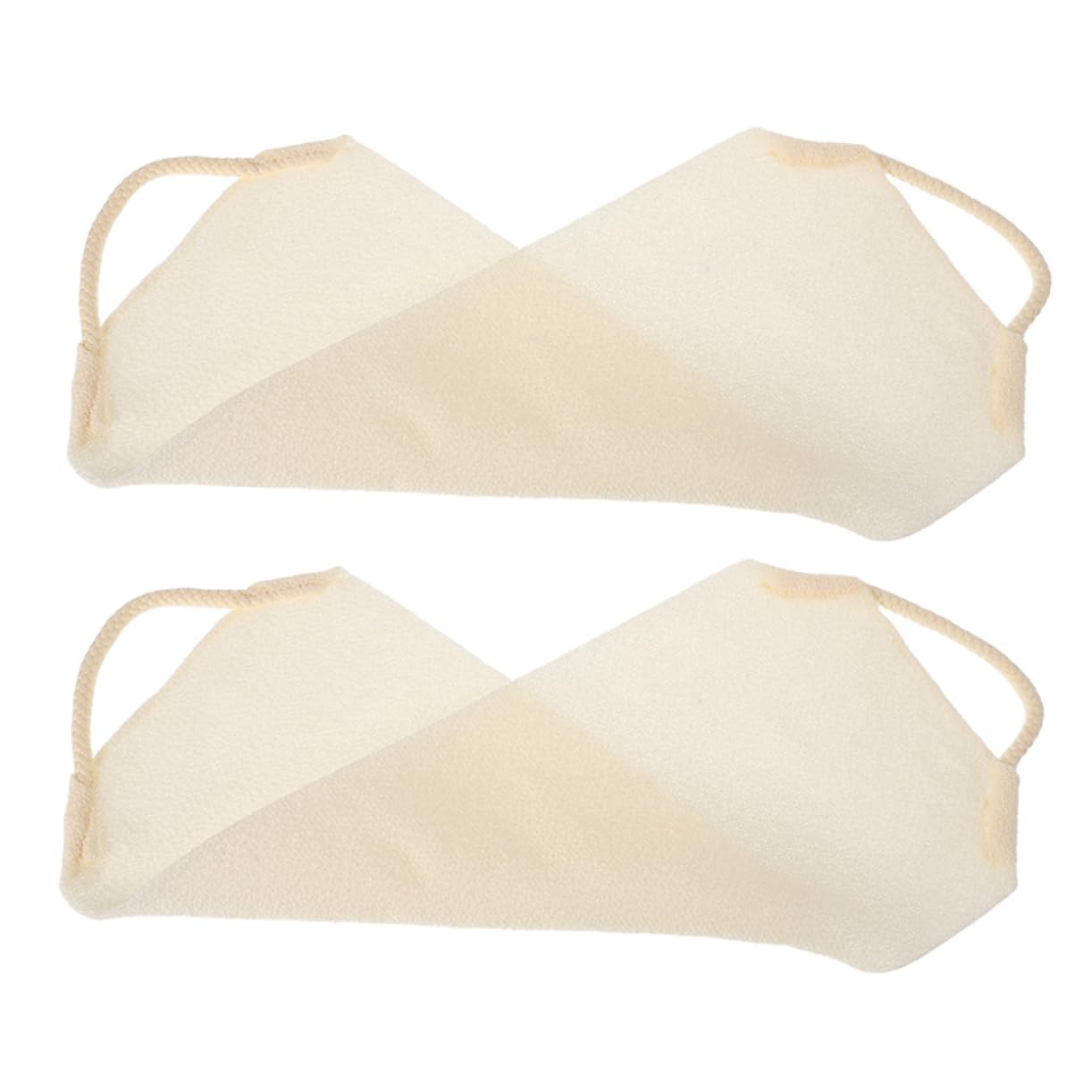 Solos Cleared Long-Strap Body Washcloth for Women