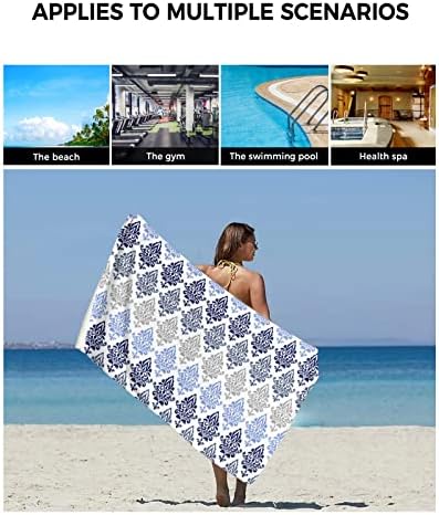 ZOE GARDEN Luxury Quick Dry Bathroom Towels Set for Home Business Use