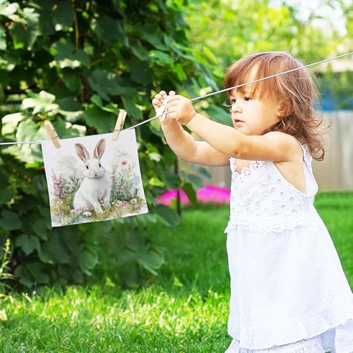Kigai Cute Rabbit Washcloth Set