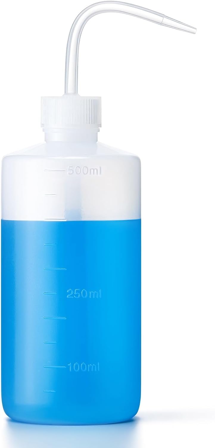 Bright Creations 16 oz Clear Plastic Squeeze Bottles 3 Pack