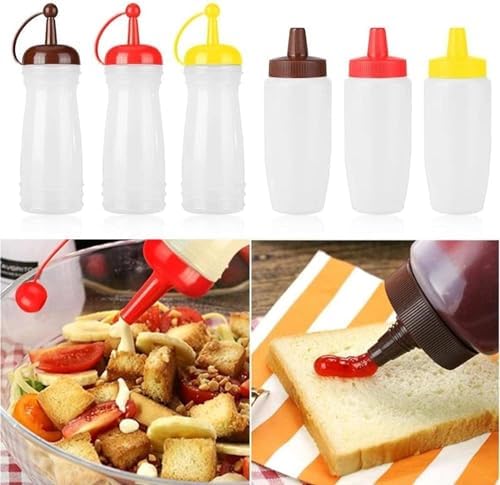 Sleek Squeeze Bottle for Kitchen Use Perfect for Condiment Dispensing