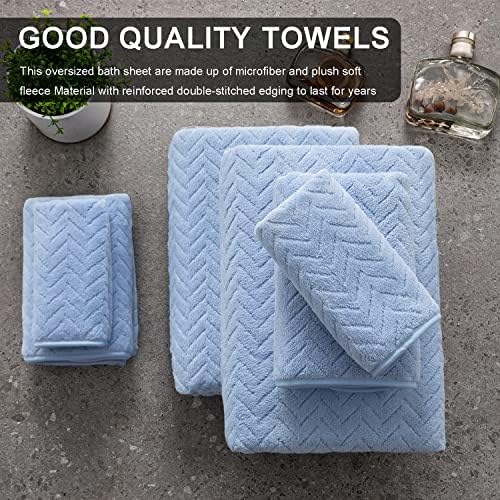 Bath Time Bliss 4-Piece Washcloth Set