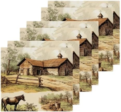 Xigua Farm Animals Washcloths
