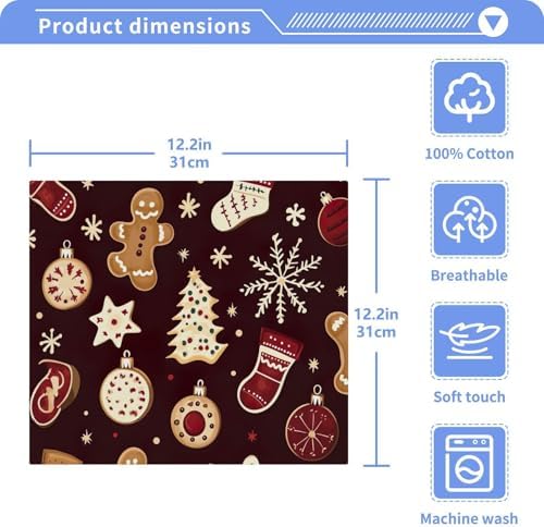 Bulletgxll Cotton Washcloths Set of 2