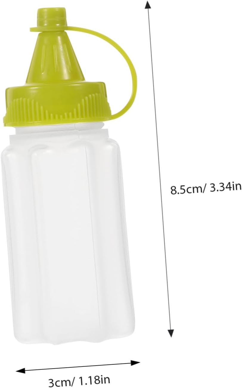 Gatuida Squeeze Condiment Bottles Set - 30ml Kitchen Organizing Tool
