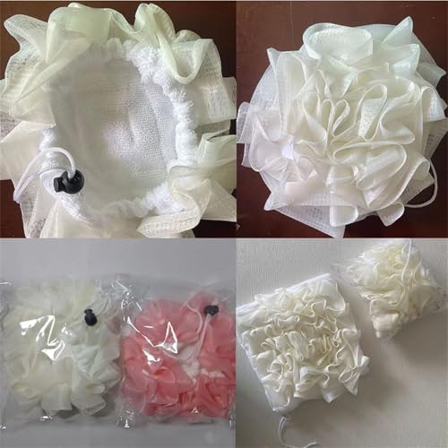 Loofah Washcloth for Bar Soap Wash Cloth Loofah Combo Coffee