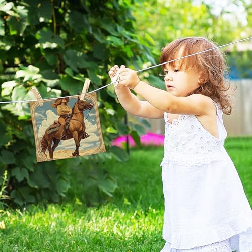 Xigua Beautiful Cowgirl Washcloth Set
