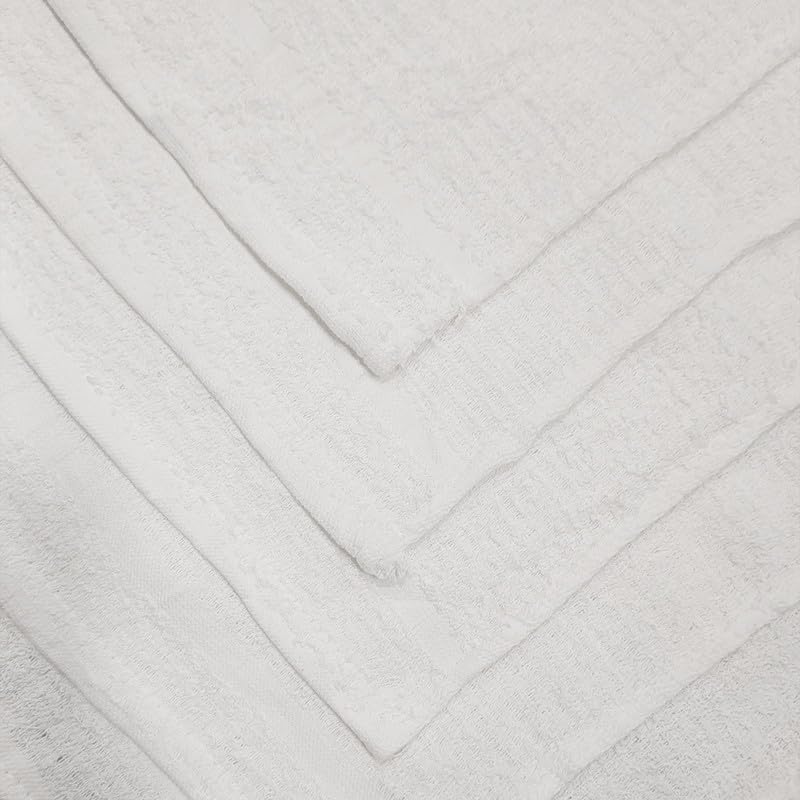 12x12 Wash Cloths Durable Soft Absorbent