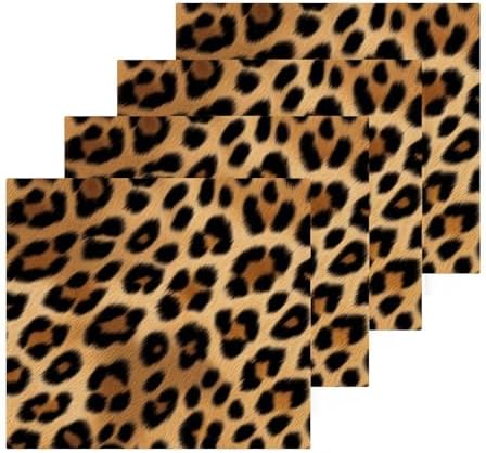 Stunning Leopard Washcloths for Quick Drying and Ultimate Absorption