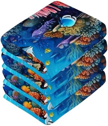 Kigai Ocean Fish Washcloth Set