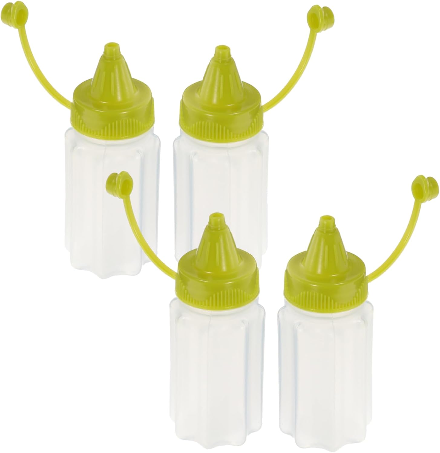 Hohopeti Easy-Use 30ml Condiment Squeeze Bottles