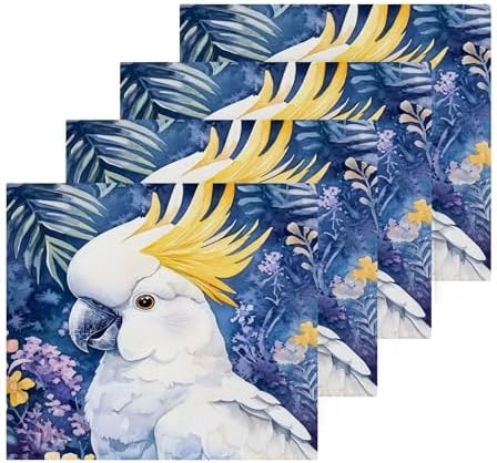 Kigai Cockatoo Washcloth 2-Pack