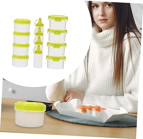 Homoyoyo 12-Piece Condiment Squeeze Bottles Set - Compact Durable