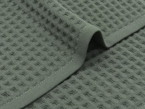 Exceptional Cotton Waffle Wash Cloths Soft Thin and Durable 13x13 inch 6-Pack