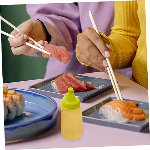Zerodeko 12pcs Mustard Ketchup Squeeze Bottles Set