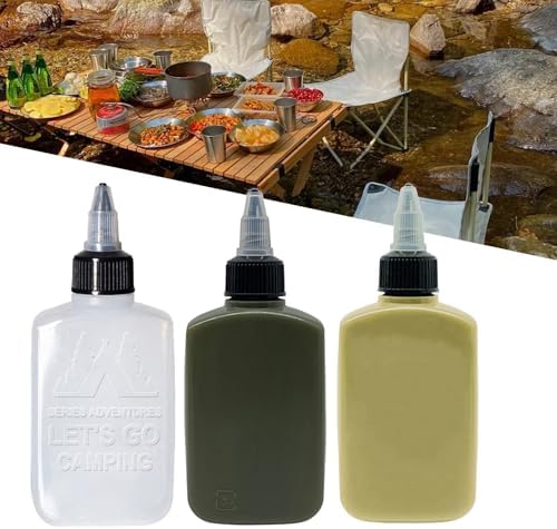 Travel Setup Leakproof 100ml Oil Bottle Camping Essential