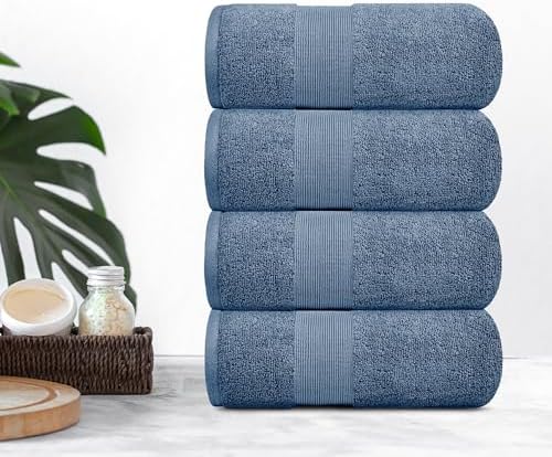 Luxury Soft 28x55 Bath Towels Set