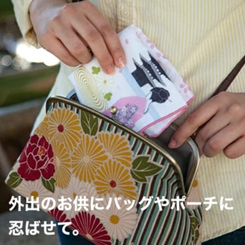 NOREN Japanese Handkerchief Soft Absorbent with Japanese Patterns
