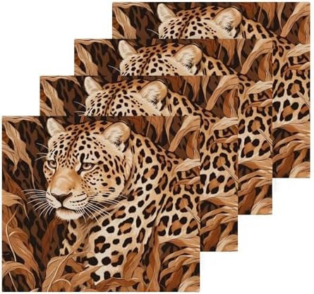 Leopard Washcloth Set 2-Pack