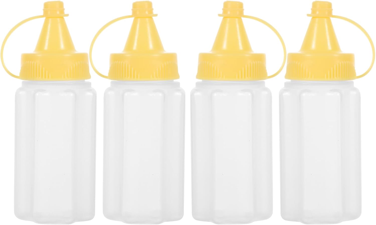 16 Pcs Mini Squeeze Bottle Set for Mustard and Salad Dressing