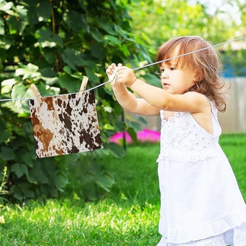 Soft Absorbent Cow Print Washcloths for Home Travel