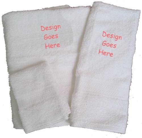 Big Black Horse LLC - Embroidered Santa Bath Towels