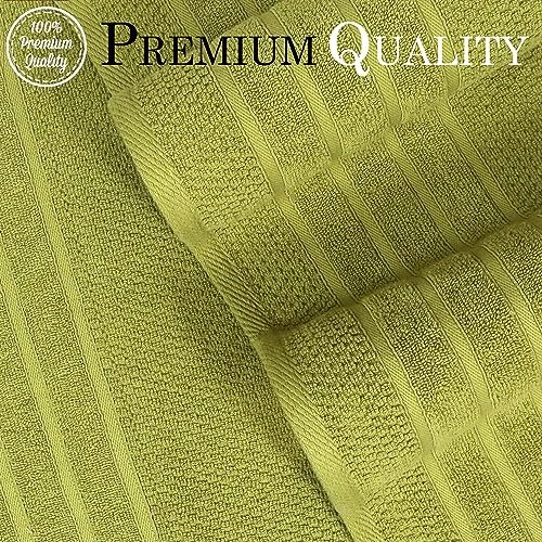 Luxury Bath Towels 100 Cotton Plush Bath Set