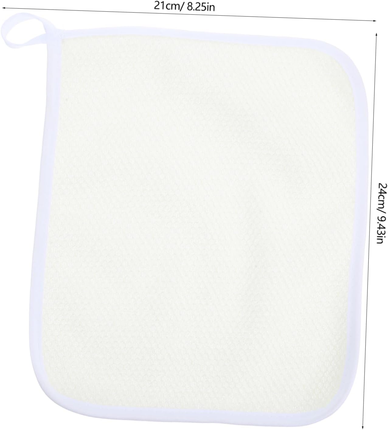 4-Piece Dual-Sided Exfoliating Washcloths for Body Face
