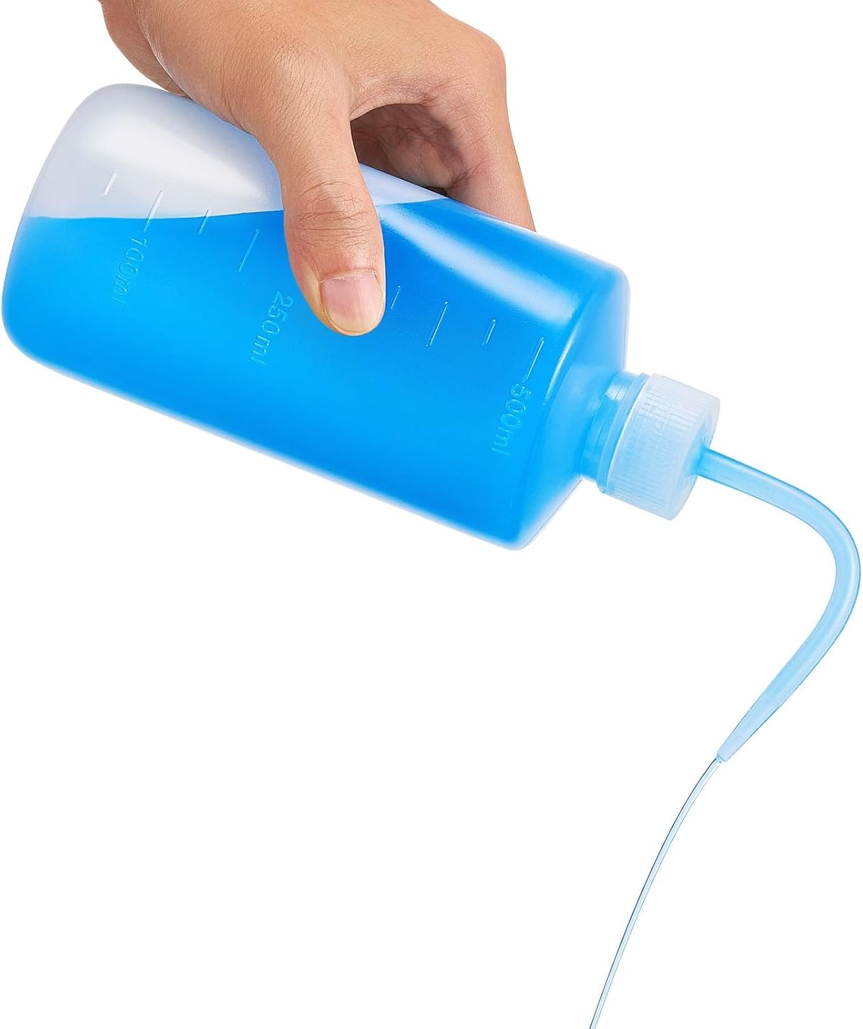 Bright Creations 16 oz Clear Plastic Squeeze Bottles 3 Pack