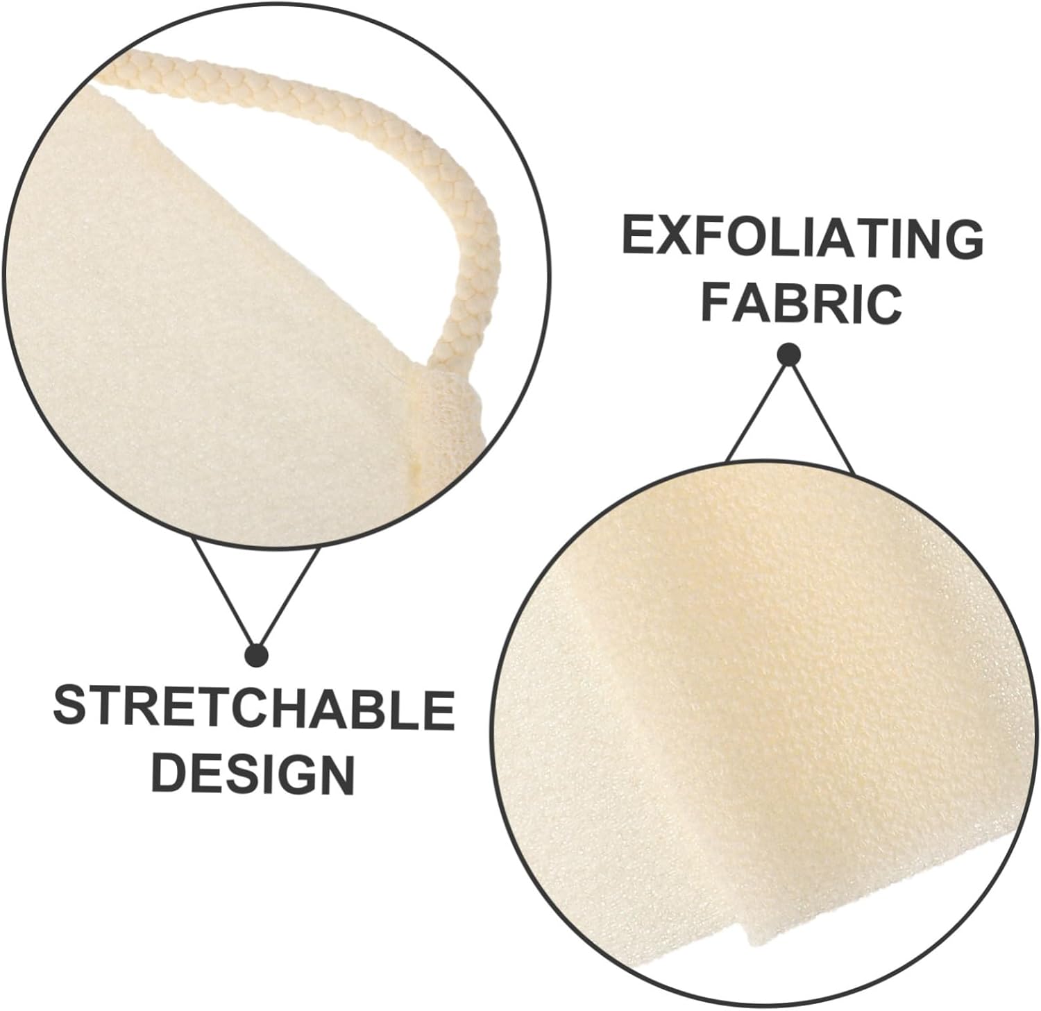 Exfoliating Body Washcloth for Radiant Skin