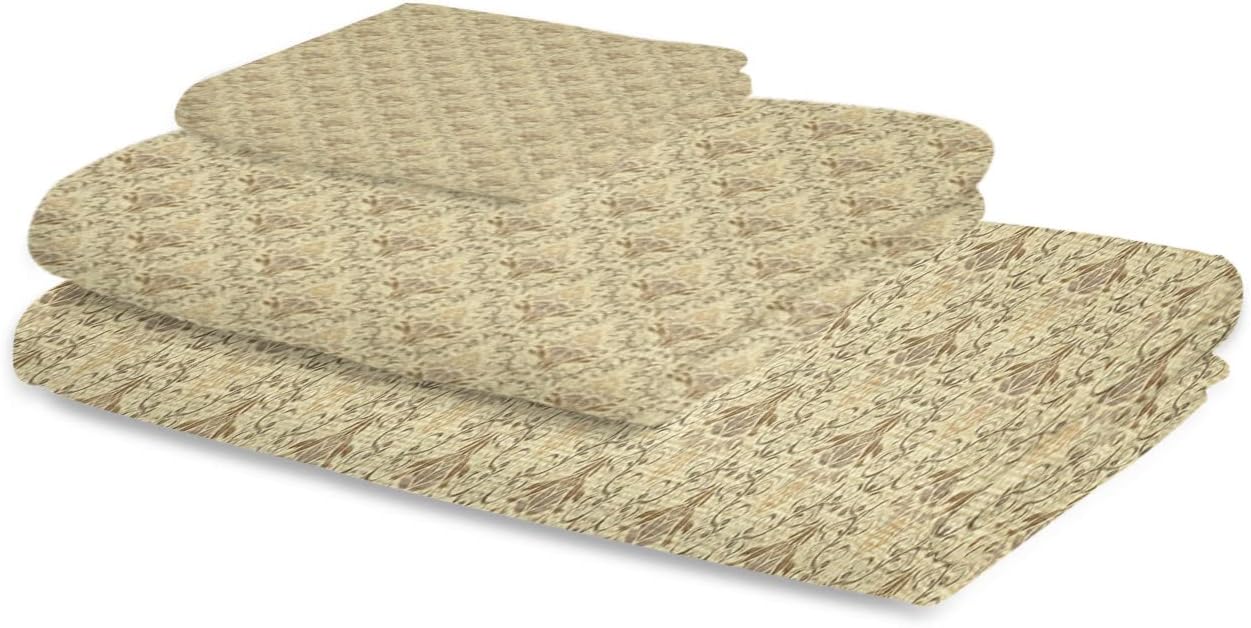 Luxury Retro Bathroom Towels Set