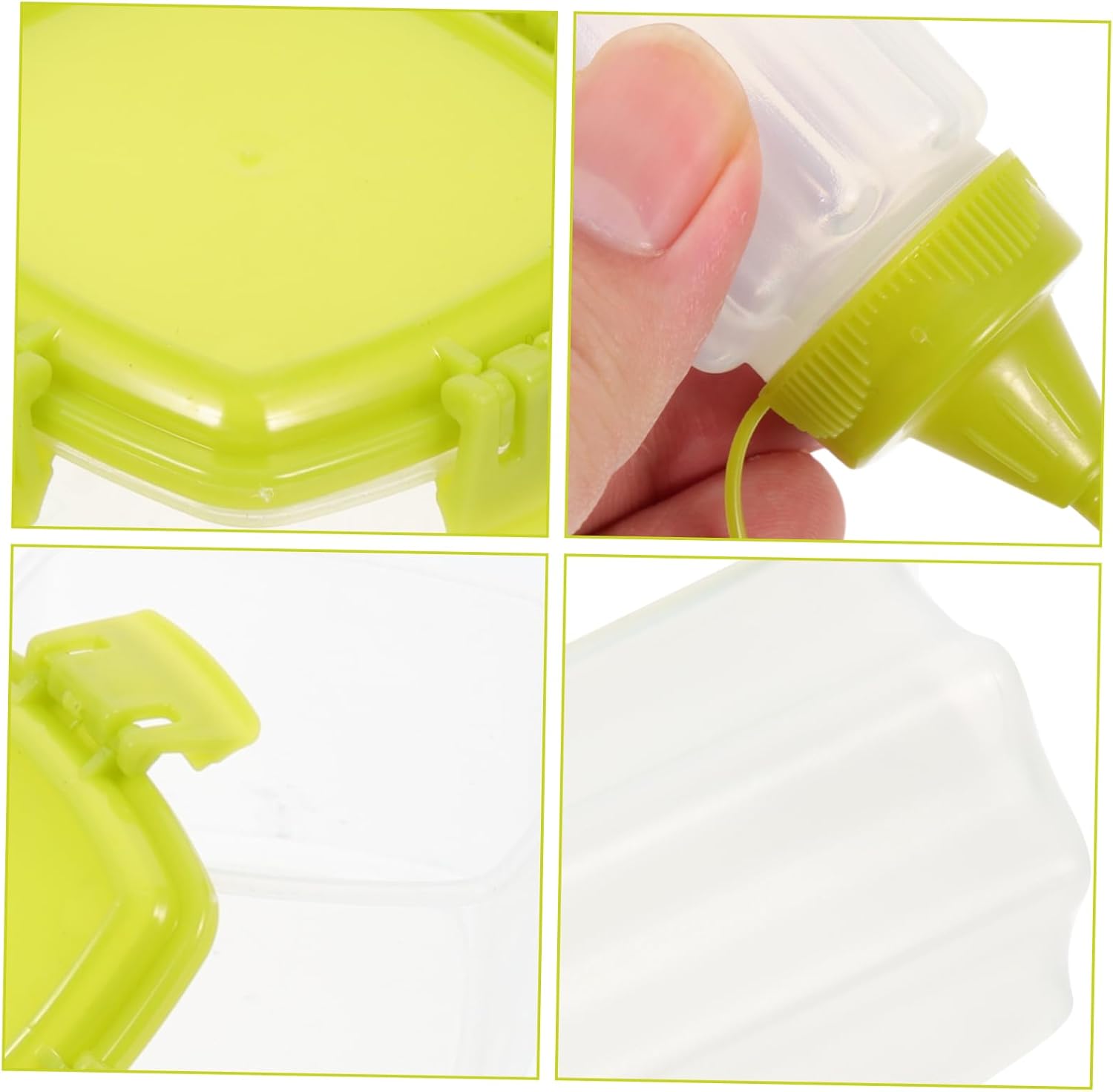 SHOWERORO Lightweight Condiment Bottles