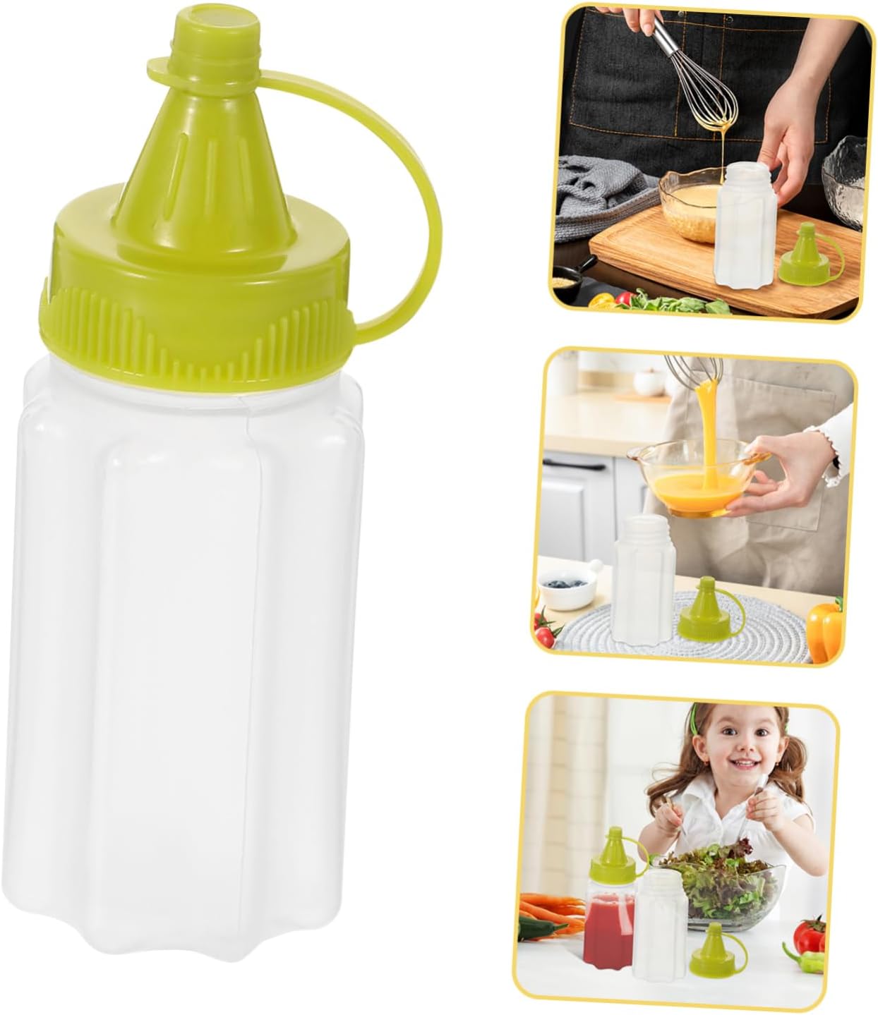 Sauce Squeeze Bottles Set - Portable Mini Condiment Storage for Kitchen