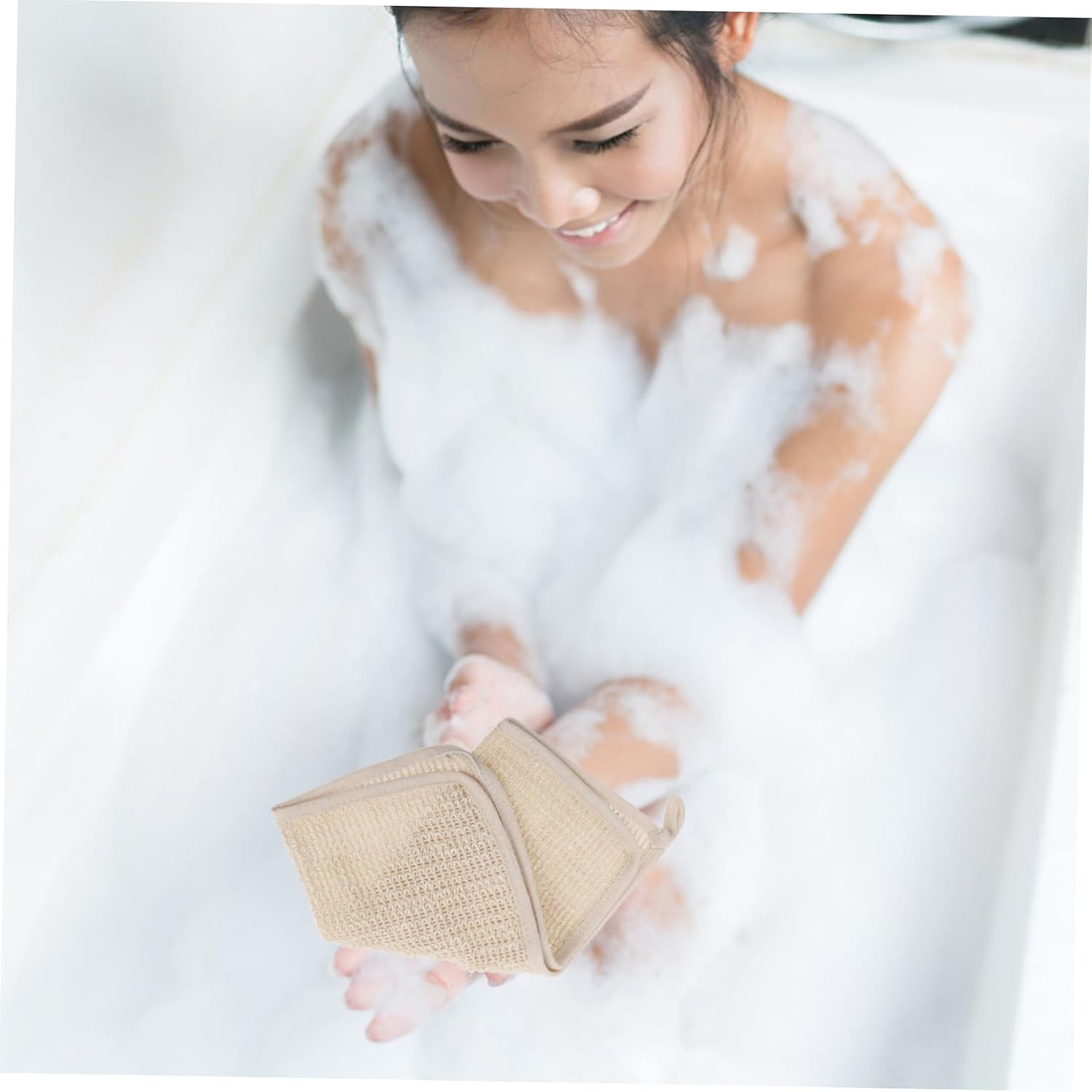 VICASKY 5pcs Exfoliating Bath Towels for Deep Cleaning and Gentle Skin Care