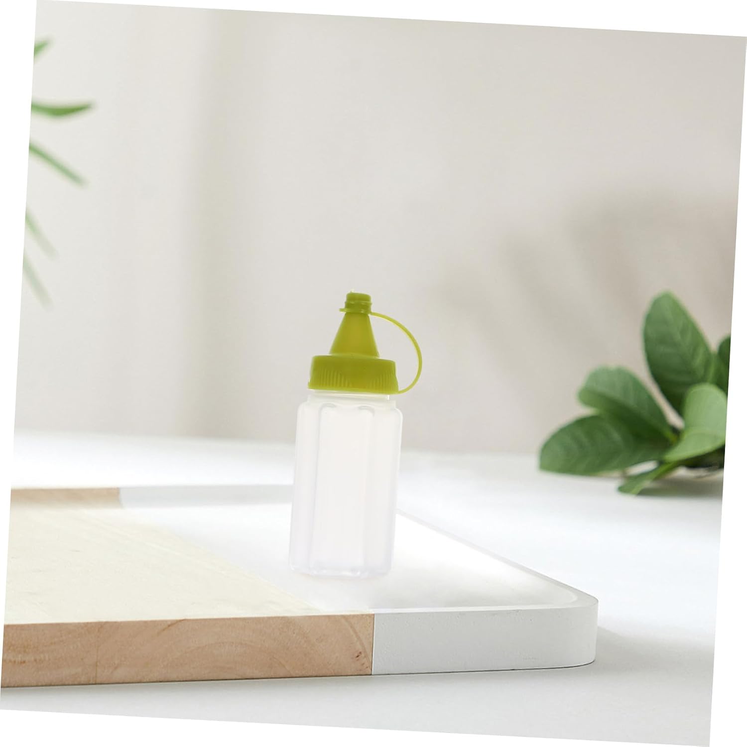 4-Piece Squeeze Bottle Set Build Your Perfect Ketchup Mustard and Dressing Dispensers