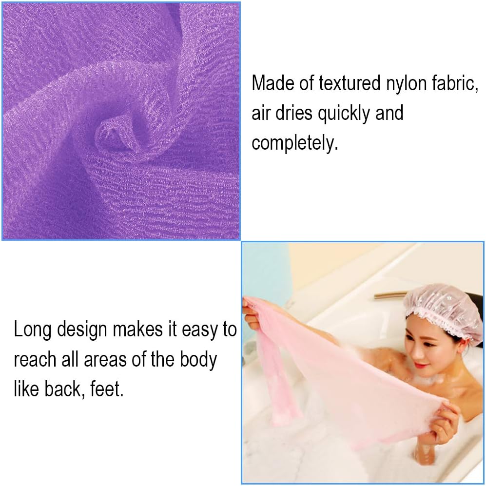 5 Pcs Exfoliating Washcloth Set