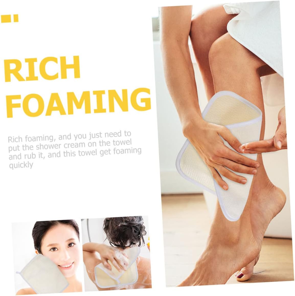 5-Piece Exfoliating Back Scrubbers