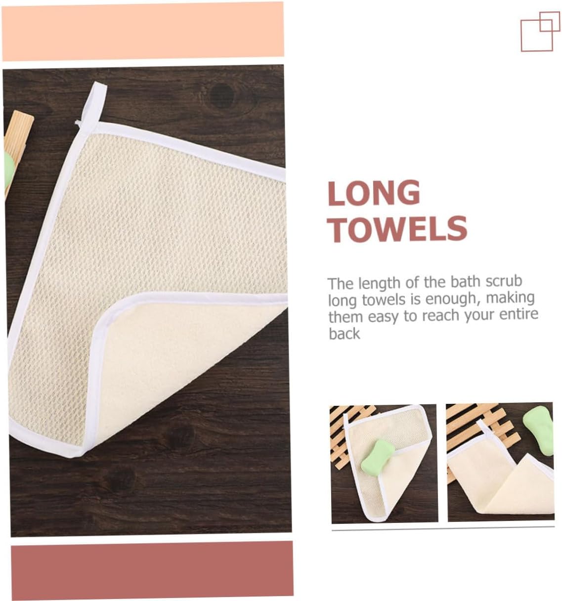 Perfect Exfoliating Washcloth Set for Deep Body scrubbing